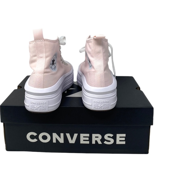 Converse Chuck Taylor Move Platform Canvas Pink Shoes Kid Women Sneakers A03629C - Picture 9 of 11